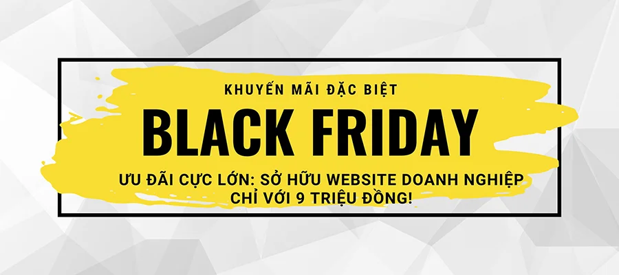 ƯU ĐÃI CỰC LỚN: THIẾT KẾ WEBSITE DOANH NGHIỆP CHỈ VỚI 9 TRIỆU ĐỒNG!