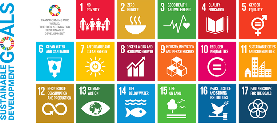 17 Sustainable Development Goals of United Nations